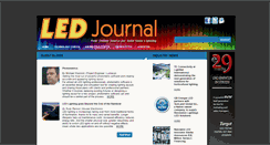 Desktop Screenshot of ledjournal.com